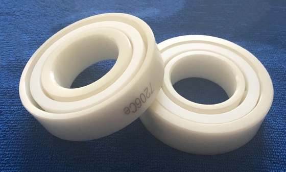 7000 7200 7300 Series Ceramic Angular Contact Ball Bearing 6.09g Cm3