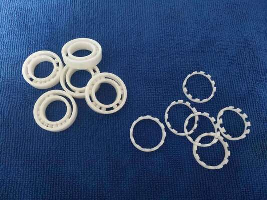 696 Series 6x15x5mm ZrO2 Miniature Ceramic Ball Bearing with Precision P6/ABEC3 to P4/ABEC7