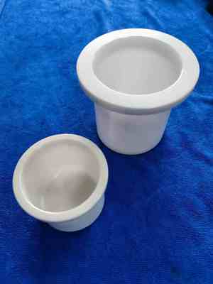 Customized High Wear and Corrosion Resistant Zirconia Ceramic Containment Shell for High Temperature Applications