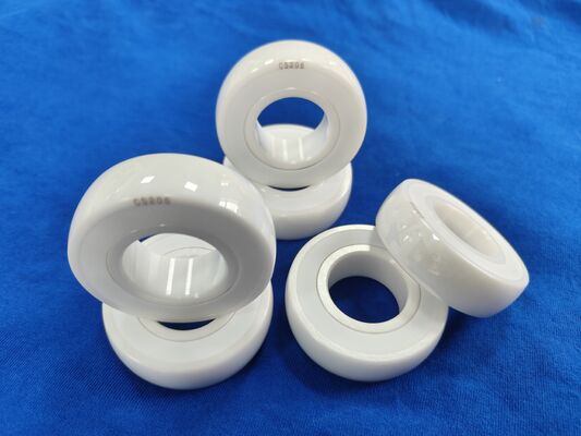 HIP Sintering ZrO2 PEEK 케이지 PTFE 밀폐와 P6/P5 등급 정밀성