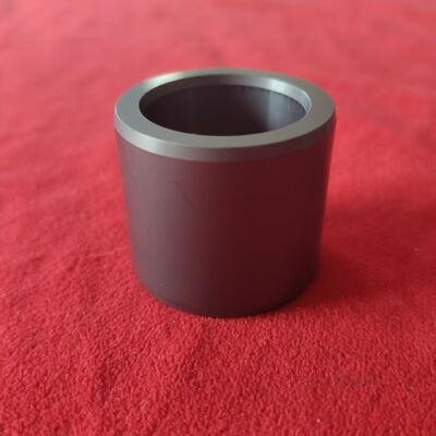1650°C Max Temperature Corrosion Resistant Silicon Carbide Ceramic Sliding Bearing Sleeve With Customized Size